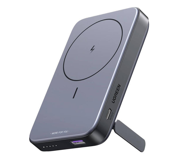 UGREEN Powerbank magnetyczny 10000mAh PB206 20W z podstawką - 1290877 - zdjęcie